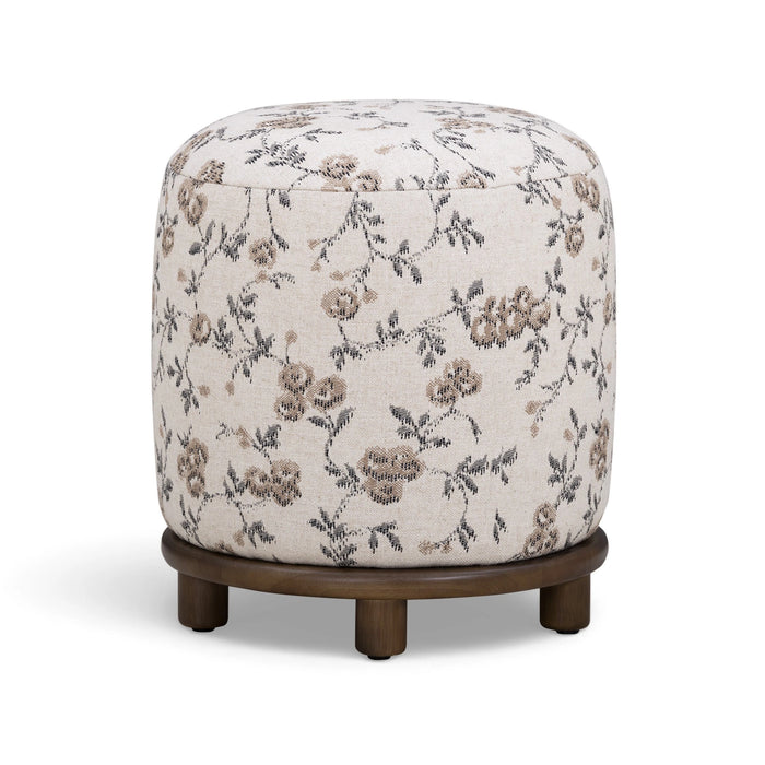 Bisou Performance Jacquard Ottoman