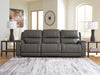 5Z - Pittson Power Sectional Reclining Sofa - Dream Home Furniture & Mattress (Waite Park, MN)