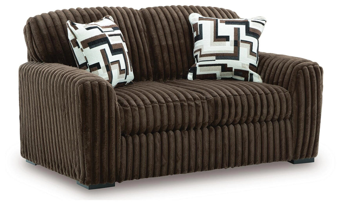 Midnight-Madness Loveseat - Dream Home Furniture & Mattress (Waite Park, MN)