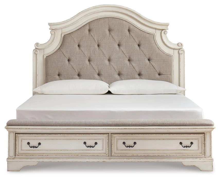 Realyn Upholstered Bed - Dream Home Furniture & Mattress (Waite Park, MN)