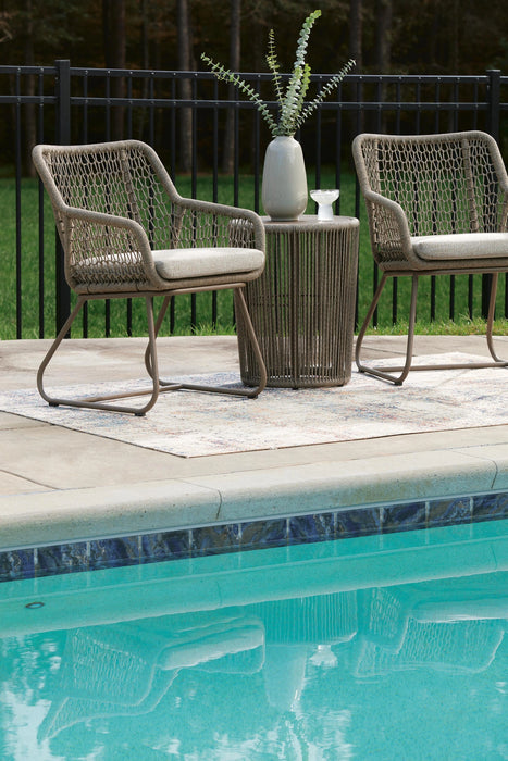 Majors Beach Outdoor Table and 2 Chairs - Dream Home Furniture & Mattress (Waite Park, MN)