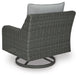 Elite Park Outdoor Swivel Lounge with Cushion - Dream Home Furniture & Mattress (Waite Park, MN)