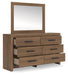 Broachmyn Dresser and Mirror - Dream Home Furniture & Mattress (Waite Park, MN)