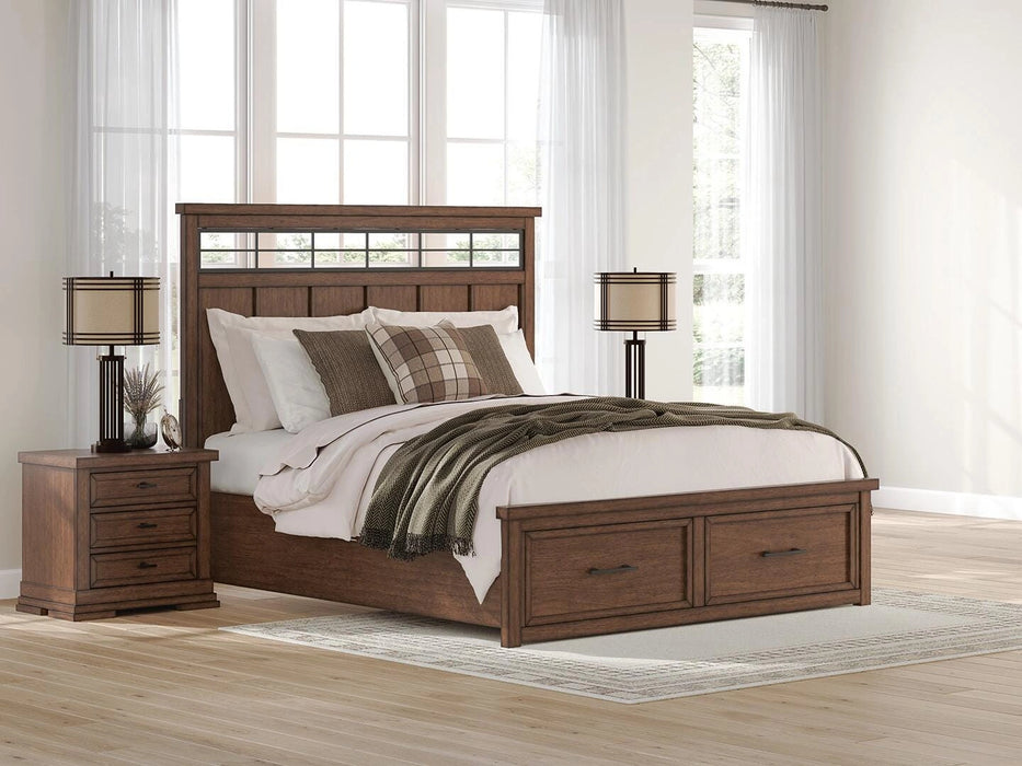 Taffenbrook Panel Storage Bed - Dream Home Furniture & Mattress (Waite Park, MN)