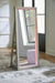 Evesen Floor Standing Mirror/Storage - Dream Home Furniture & Mattress (Waite Park, MN)