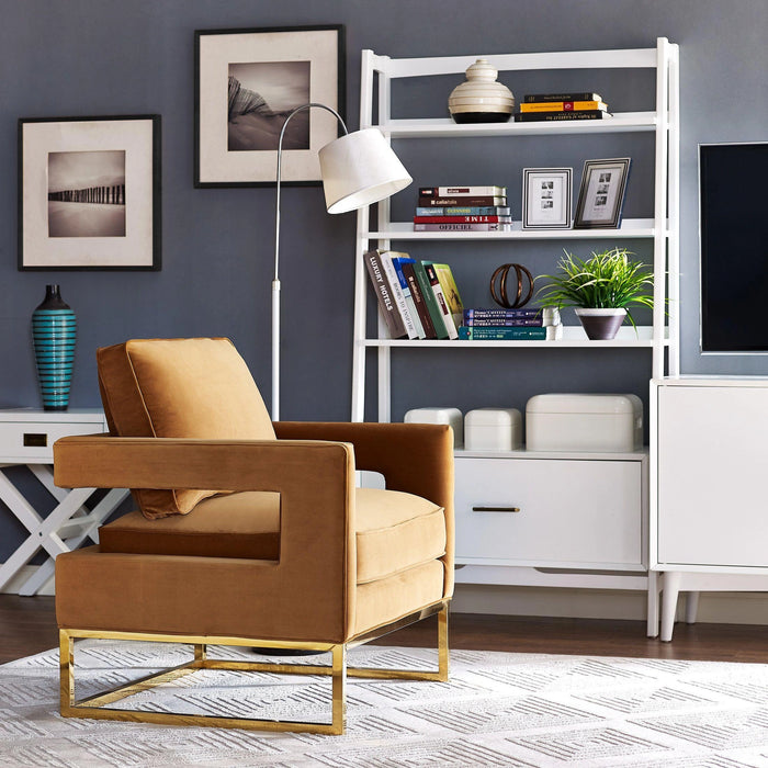 Avery Performance Velvet Accent Chair