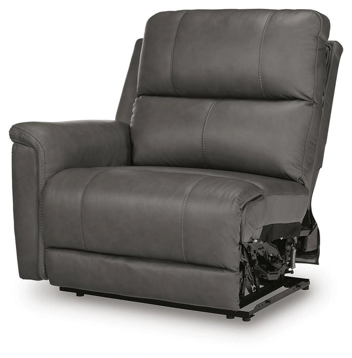 Bleckley Power Reclining Sectional - Dream Home Furniture & Mattress (Waite Park, MN)