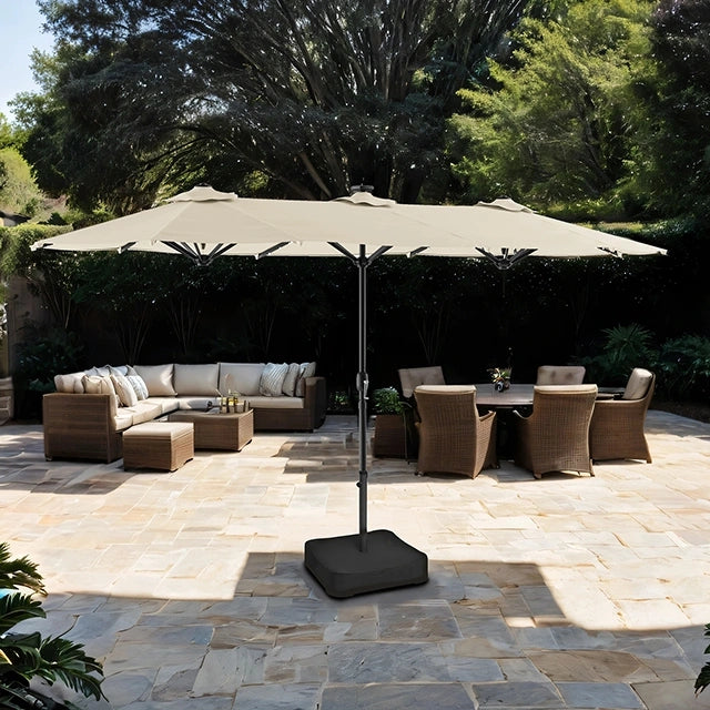 Musa Rectangular Market Umbrella - Dream Home Furniture & Mattress (Waite Park, MN)