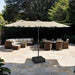 Musa Rectangular Market Umbrella - Dream Home Furniture & Mattress (Waite Park, MN)