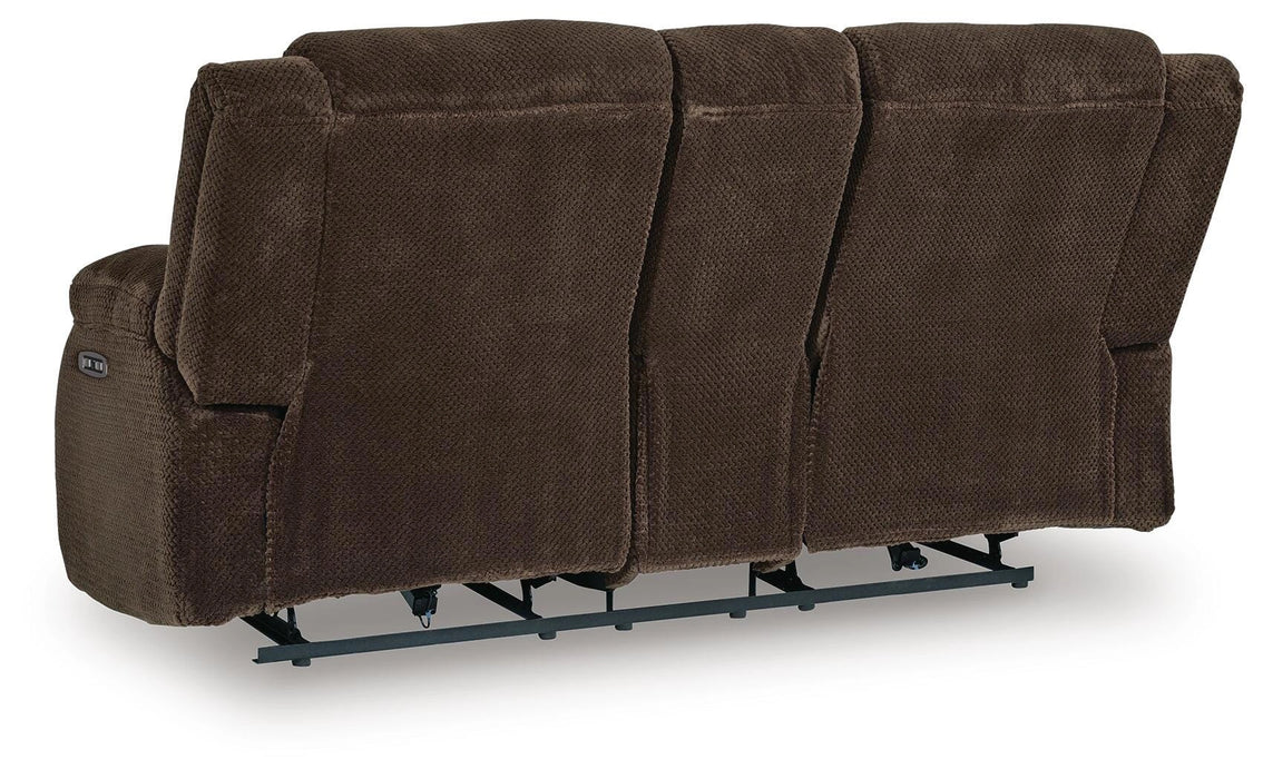 Observation Power Reclining Loveseat with Console - Dream Home Furniture & Mattress (Waite Park, MN)