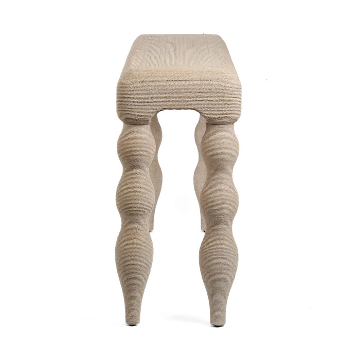 Vicky 68" Natural Woven Seagrass Console Table
