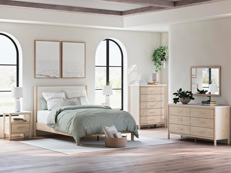 Cadmori Upholstered Bed - Dream Home Furniture & Mattress (Waite Park, MN)