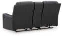 Mackmenville Reclining Loveseat with Console - Dream Home Furniture & Mattress (Waite Park, MN)