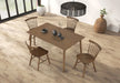 Beale Dining Table Walnut & Black - Dream Home Furniture & Mattress (Waite Park, MN)
