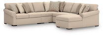 LadyMae Sectional with Chaise - Dream Home Furniture & Mattress (Waite Park, MN)