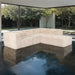 Nappi L-Sectional (Compressed Foam) - Dream Home Furniture & Mattress (Waite Park, MN)