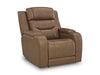 Knightington Power Recliner with Audio Seating - Dream Home Furniture & Mattress (Waite Park, MN)