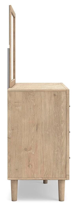 Cielden Dresser and Mirror - Dream Home Furniture & Mattress (Waite Park, MN)