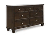 Danabrin Dresser and Mirror - Dream Home Furniture & Mattress (Waite Park, MN)
