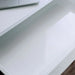 Loke White/Chrome Computer Desk - Dream Home Furniture & Mattress (Waite Park, MN)