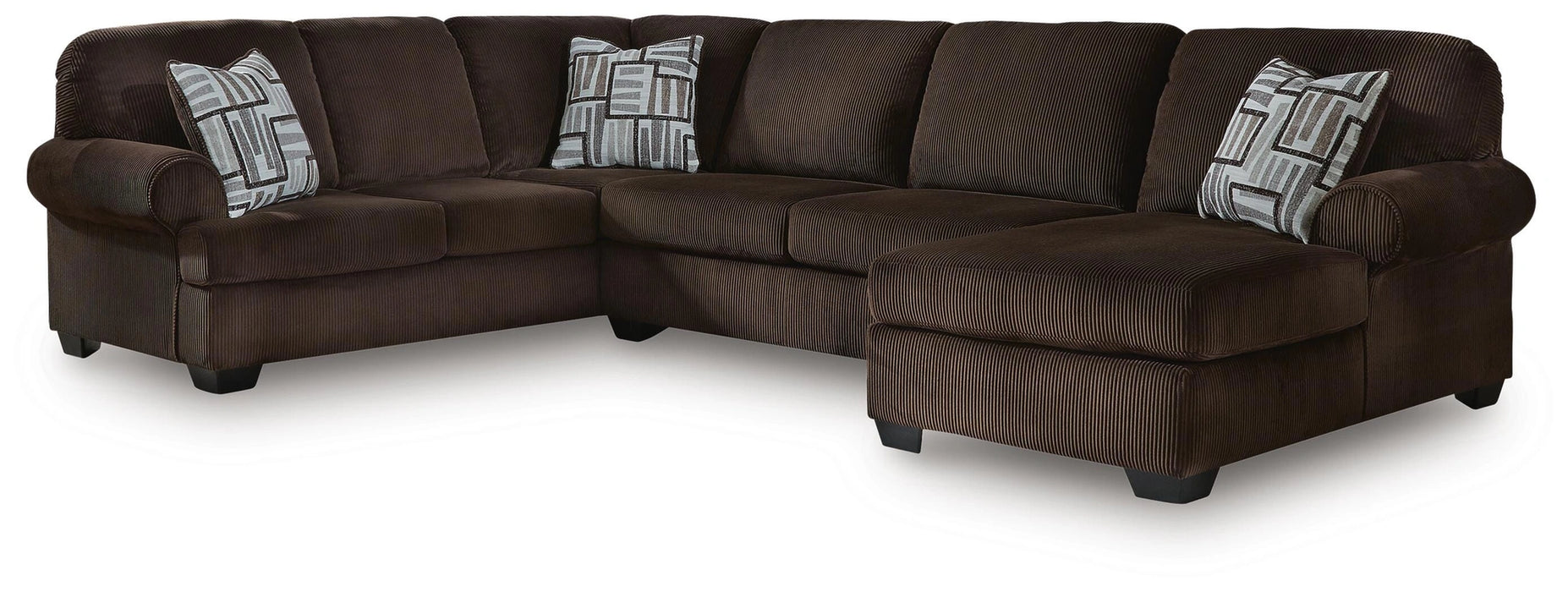 Kimlee Sectional with Chaise - Dream Home Furniture & Mattress (Waite Park, MN)