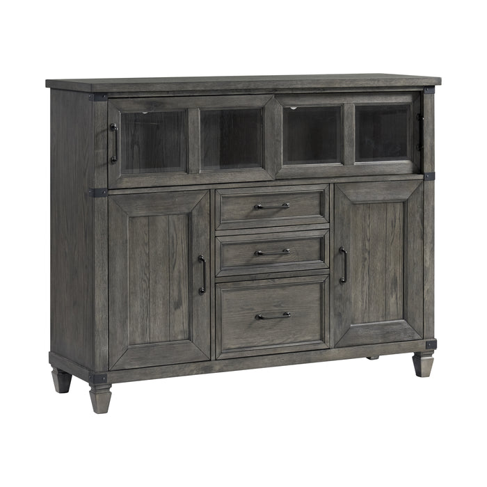 Foundry Sliding Door Cabinet - Dream Home Furniture & Mattress (Waite Park, MN)