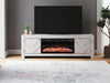 Cayboni 71" TV Stand with Electric Fireplace - Dream Home Furniture & Mattress (Waite Park, MN)