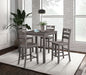 Lubbock 5 Pc. Counter Ht. Table Set - Dream Home Furniture & Mattress (Waite Park, MN)