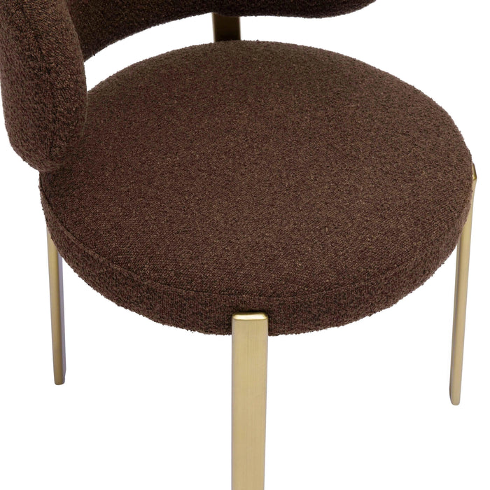Margaret Cream Performance Linen Dining Chair