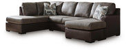 Castille Way Sleeper Sectional with Chaise - Dream Home Furniture & Mattress (Waite Park, MN)