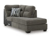 Olten Sectional with Chaise - Dream Home Furniture & Mattress (Waite Park, MN)