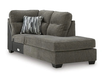Olten Sectional with Chaise - Dream Home Furniture & Mattress (Waite Park, MN)