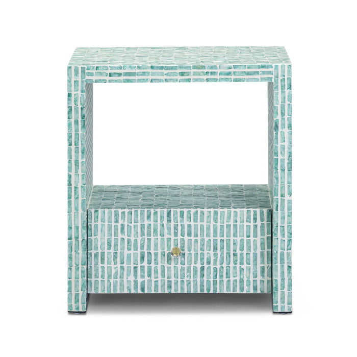 Tia 20" Mother of Pearl Nightstand