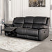 Glarus Sofa Manual Recliner - Dream Home Furniture & Mattress (Waite Park, MN)