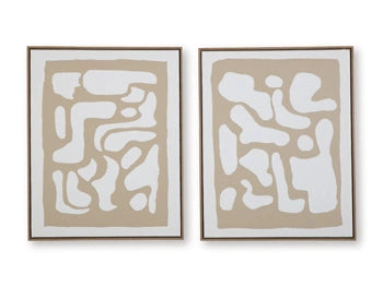 Waldett Wall Art (Set of 2) - Dream Home Furniture & Mattress (Waite Park, MN)