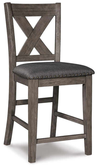 Caitbrook Counter Height Upholstered Bar Stool - Dream Home Furniture & Mattress (Waite Park, MN)