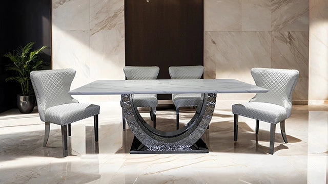 Portanova 7 Pc Dining Table Set - Dream Home Furniture & Mattress (Waite Park, MN)