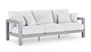 Hurley Park Outdoor Sofa with Cushion - Dream Home Furniture & Mattress (Waite Park, MN)