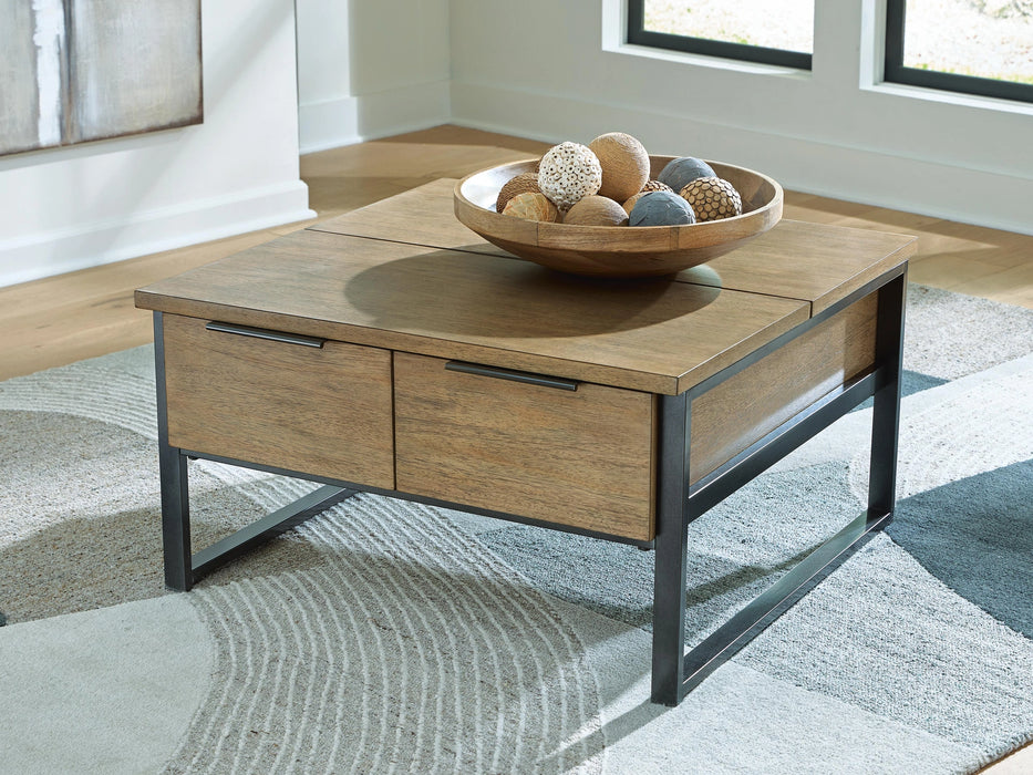 Montia Lift-Top Coffee Table - Dream Home Furniture & Mattress (Waite Park, MN)