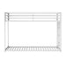 Rothwell Metal Bunk Bed Twin/ Full - Dream Home Furniture & Mattress (Waite Park, MN)