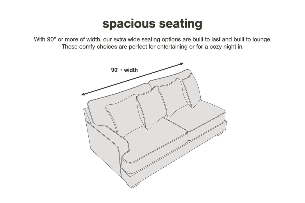 Boothbay Power Reclining Sofa - Dream Home Furniture & Mattress (Waite Park, MN)