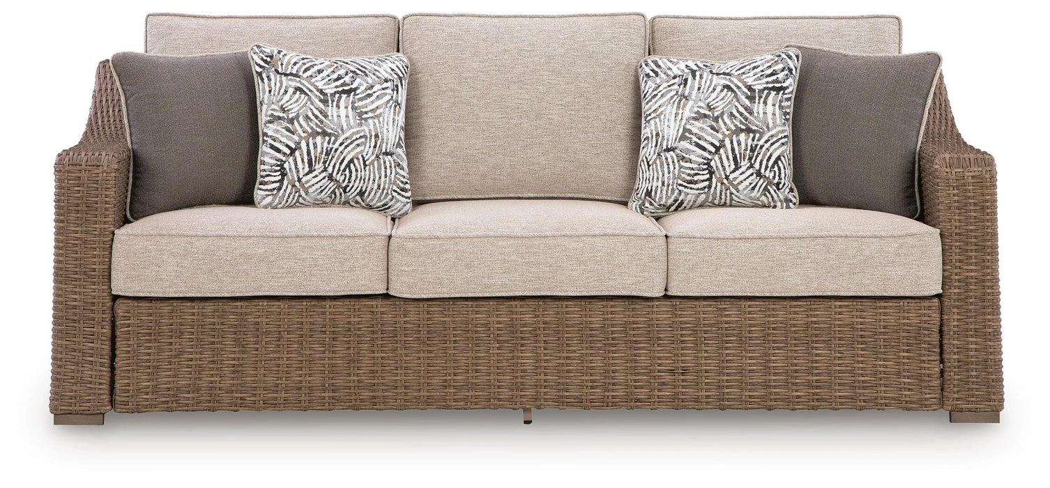 Laguna Heights Outdoor Sofa with Cushion - Dream Home Furniture & Mattress (Waite Park, MN)