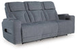Studio Cave Power Reclining Sofa - Dream Home Furniture & Mattress (Waite Park, MN)