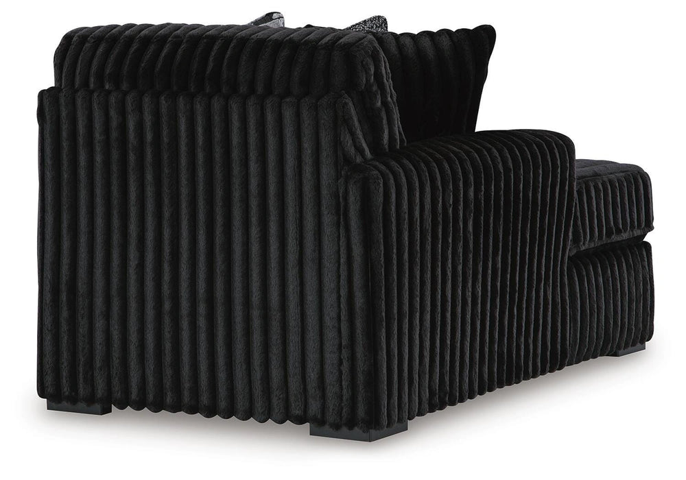 Midnight-Madness Super Chaise - Dream Home Furniture & Mattress (Waite Park, MN)