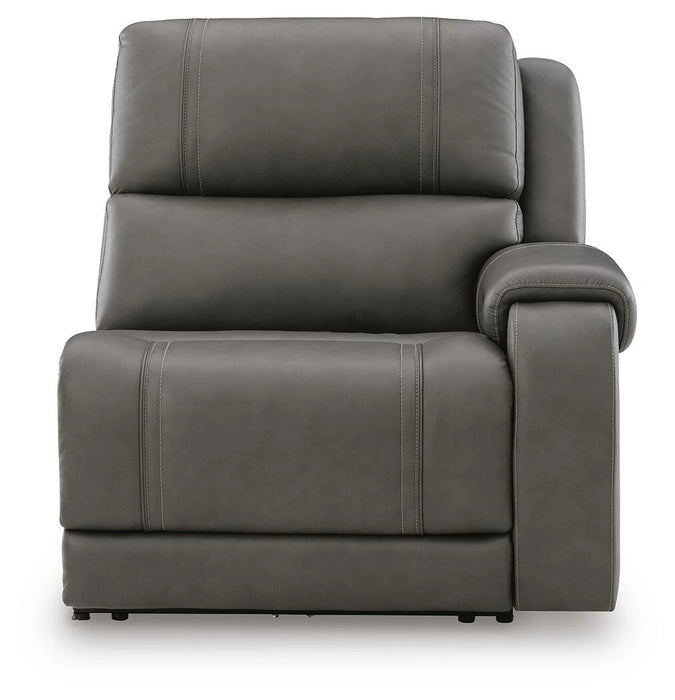 5Z - Pittson Power Reclining Sectional - Dream Home Furniture & Mattress (Waite Park, MN)