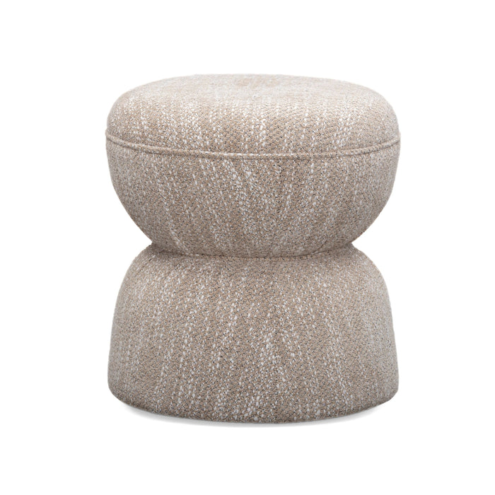 Tomlin Ruched Performance Fabric Game Ottoman