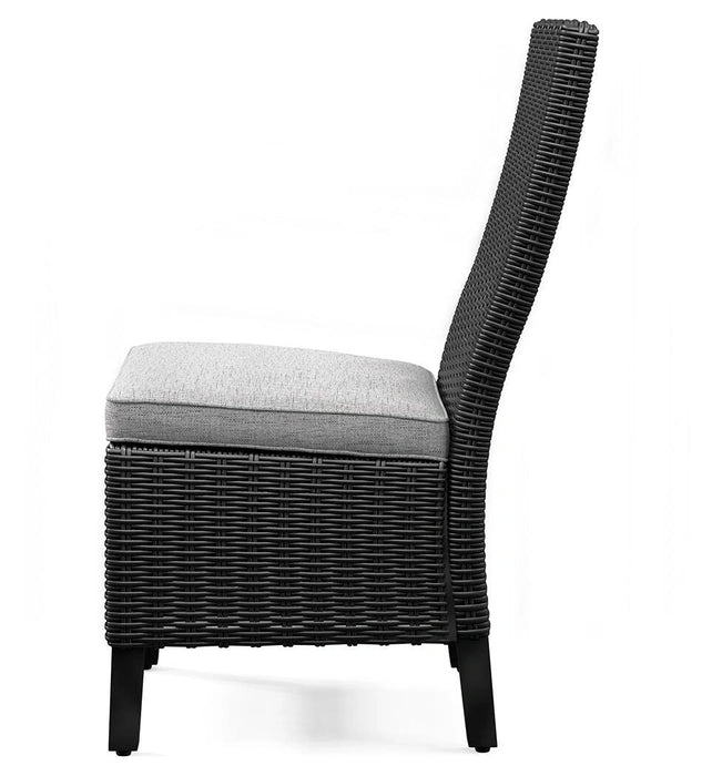 Beachcroft Outdoor Side Chair with Cushion (Set of 2) - Dream Home Furniture & Mattress (Waite Park, MN)