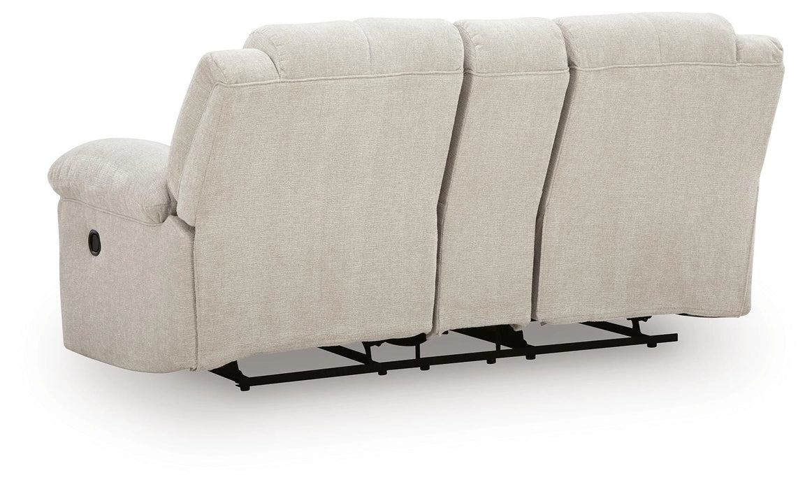 Orlen Reclining Loveseat with Console - Dream Home Furniture & Mattress (Waite Park, MN)