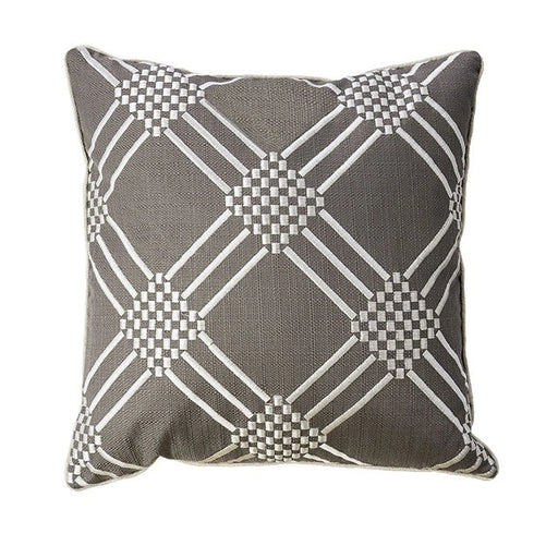 Bess Gun Metal 20" X 20" Pillow, Gunmetal (2/CTN) - Dream Home Furniture & Mattress (Waite Park, MN)