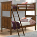 San Mateo Youth Twin over Twin Bunk Bed - Dream Home Furniture & Mattress (Waite Park, MN)